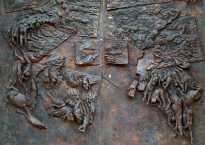 Karl-Henning Seemann: Türflügel St. Georgen, Detail