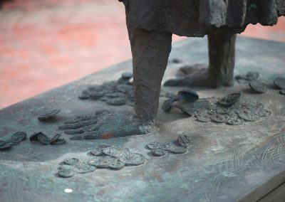 Karl-Henning Seemann: Handsteher (Detail)