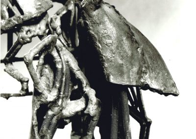 Karl-Henning Seemann: Entwurfsmodell zu "Kaukasischer Kreidekreis" (Detail)