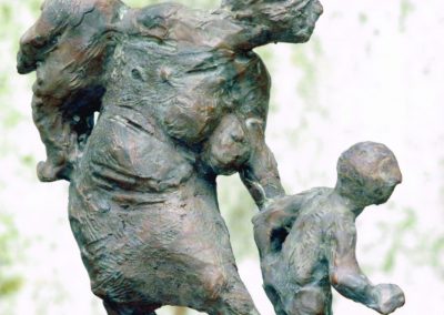 Karl-Henning Seemann: Ortstor Löchgau (Bozzetto)