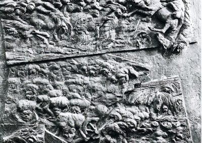 Karl-Henning Seemann: Rechter Türflügel St. Georgen, Detail
