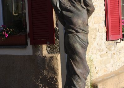 Karl-Henning Seemann: Ortstor Löchgau, Mann