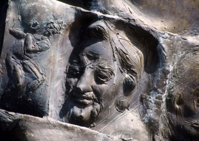 K.-H. Seemann: Geschichtsspirale (Detail)
