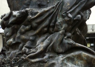 K.-H. Seemann: Geschichtsspirale (Detail)