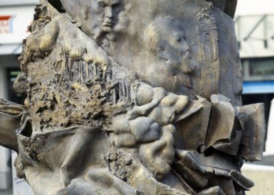 K.-H. Seemann: Geschichtsspirale (Detail)