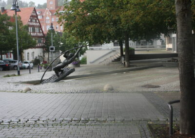 Karl-Henning Seemann: Flößerbrunnen in Bissingen