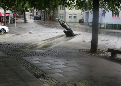 Karl-Henning Seemann: Flößerbrunnen in Bissingen