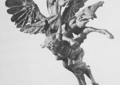 Karl-Henning Seemann: Vierdimensionaler Pegasus in Braunschweig (Arbeitsmodell)