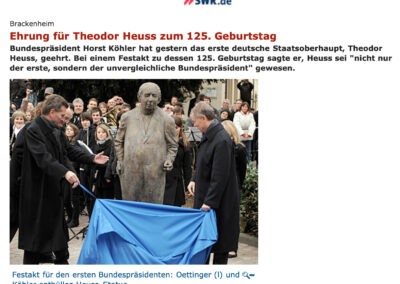 Festakt Theodor Heuss